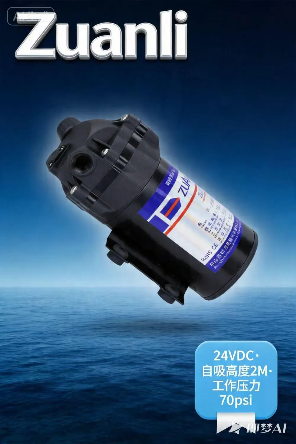 ¡Hoy carga de contenedores Bomba de refuerzo del purificador de agua Zuanli Envío de exportación!