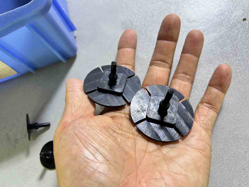 Juego de válvulas de bomba de agua de caucho EPDM de grado ecológico: válvulas de succión y descarga superiores para bombas de aumento de presión