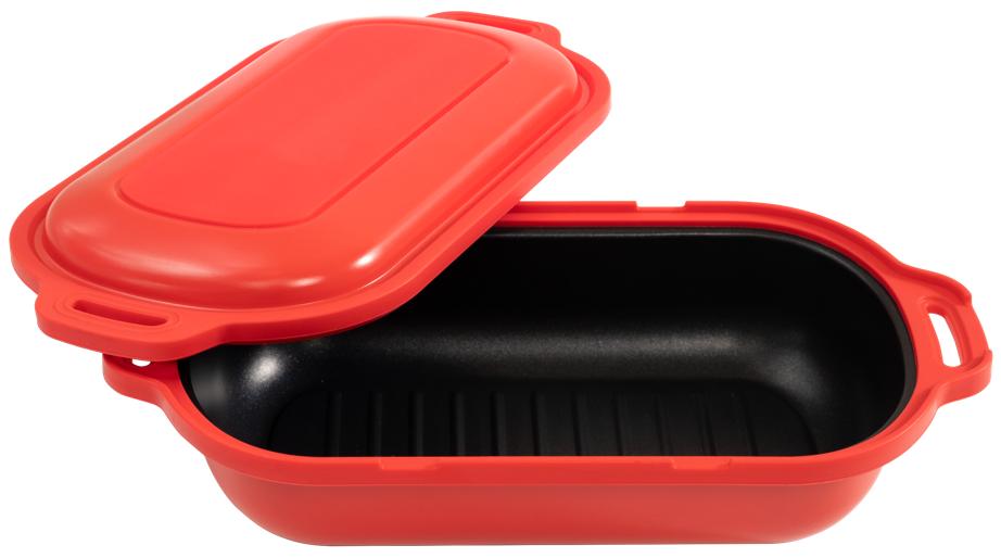 La bandeja para horno microondas es un utensilio de cocina innovador diseñado específicamente para cocinar en microondas.